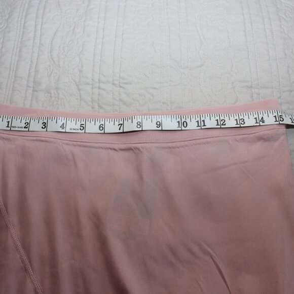 ATM Anthony Thomas Melillo Dip Dye Silk Charmeuse Maxi Skirt Rose Black Size Med - Picture 7 of 9